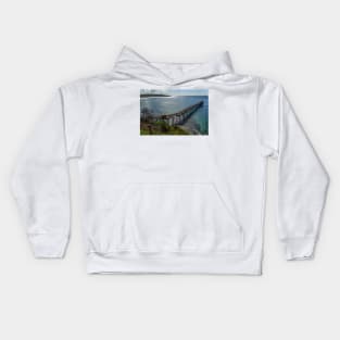 Catherine Hill Bay Jetty Kids Hoodie